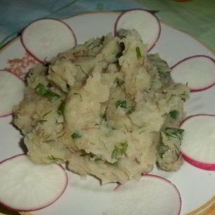 Рецепт Картофельного пюре с тушенкой