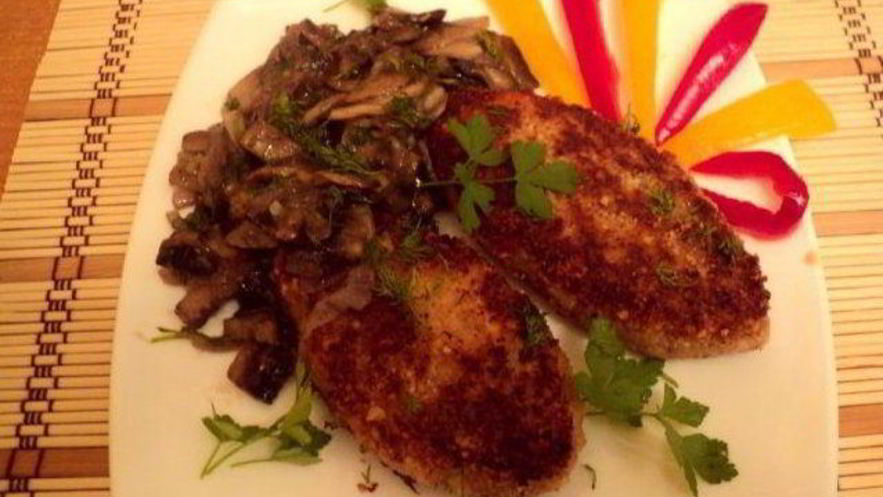 Рецепт фасолевых котлет с грибами