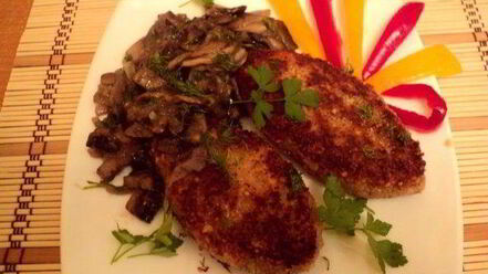 Рецепт фасолевых котлет с грибами