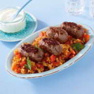 Рецепт Котлеток с булгуром и томатом