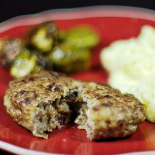 Рецепт Котлет, фаршированных грибами