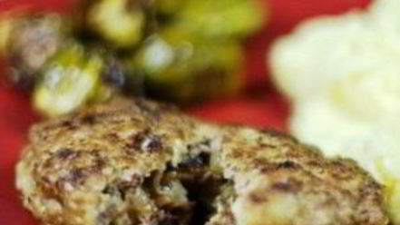 Рецепт котлет, фаршированных грибами