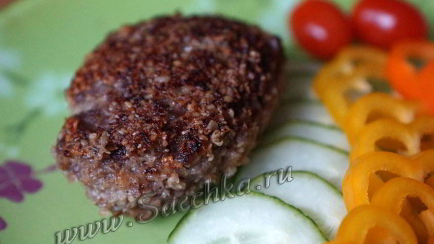 Рецепт котлет из лося