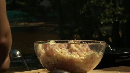 Рецепт котлет из сига с печеным картофелем