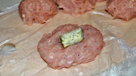 Рецепт котлет по-киевски из куриного фарша