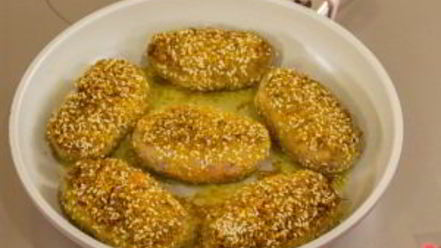 Рецепт котлет с сырной начинкой