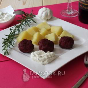 Рецепт Котлет с сырой свеклой
