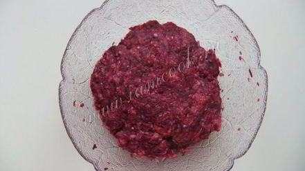 Рецепт котлет с сырой свеклой