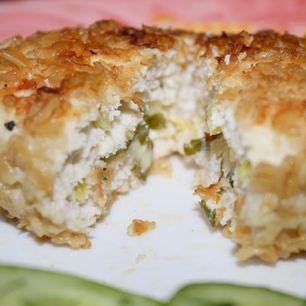 Рецепт Куриных котлеток с начинкой в овсяной панировке
