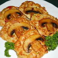 Рецепт Куриных котлеток с овощами и грибами