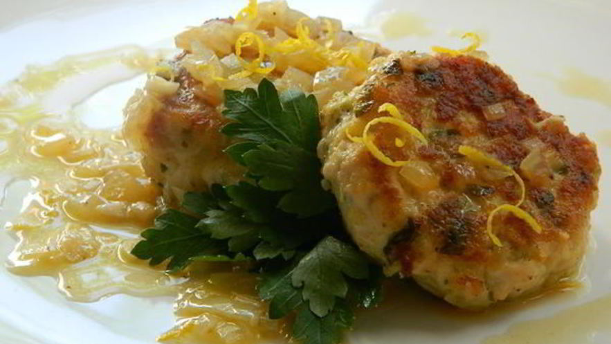 Рецепт куриных котлет с лимонным соусом