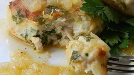 Рецепт куриных котлет с лимонным соусом