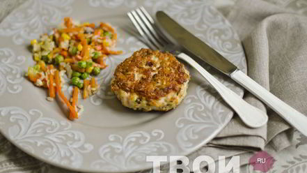 Рецепт куриных котлет с овсянкой
