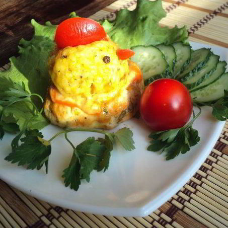 Рецепт Куриных котлет с рисом