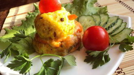 Рецепт куриных котлет с рисом