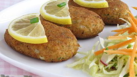 Рецепт нежных котлеток из камбалы