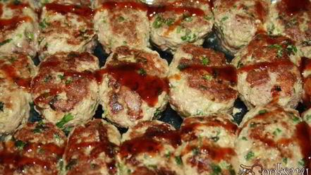 Рецепт пикантных котлеток-гриля с кинзой