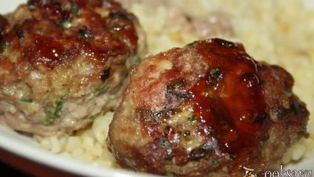 Рецепт пикантных котлеток-гриля с кинзой