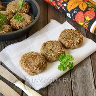 Рецепт Постных гречаников