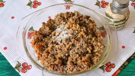 Рецепт постных гречаников