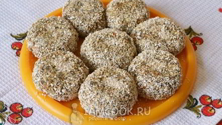 Рецепт постных гречаников