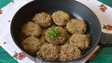 Рецепт постных гречаников