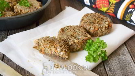 Рецепт постных гречаников