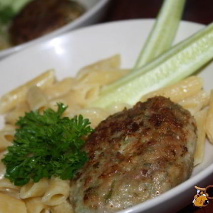 Рецепт Пышных свиных котлеток в рисовой муке