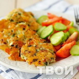 Рецепт Рубленых котлет с сыром и зеленью