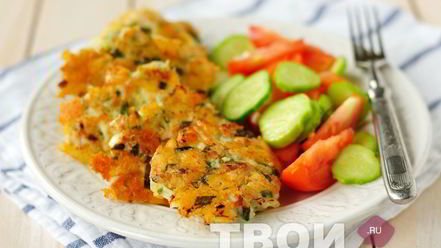 Рецепт рубленых котлет с сыром и зеленью