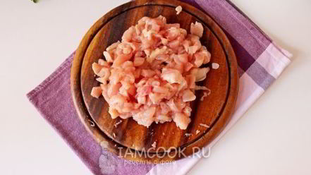 Рецепт рубленых курино-грибные котлеты