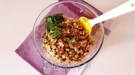 Рецепт рубленых курино-грибные котлеты