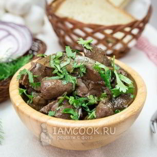 Рецепт Кучмачей из куриных потрохов