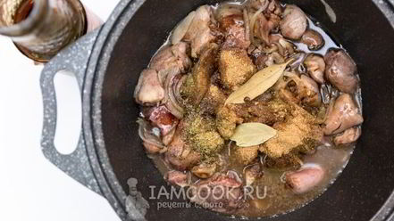 Рецепт кучмачей из куриных потрохов