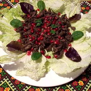 Рецепт Кучмачей по-грузински из куриных потрохов