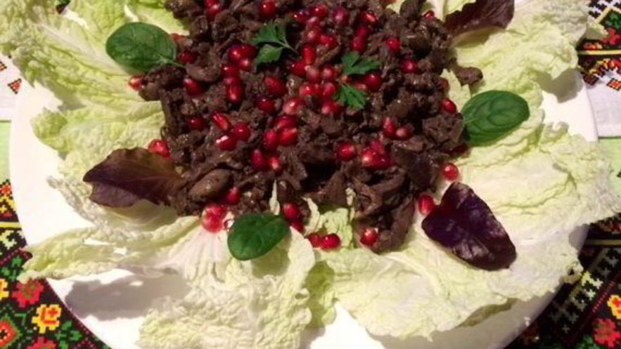 Рецепт кучмачей по-грузински из куриных потрохов