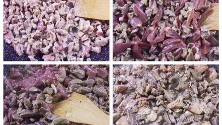 Рецепт кучмачей по-грузински из куриных потрохов