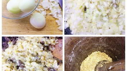 Рецепт кучмачей по-грузински из куриных потрохов