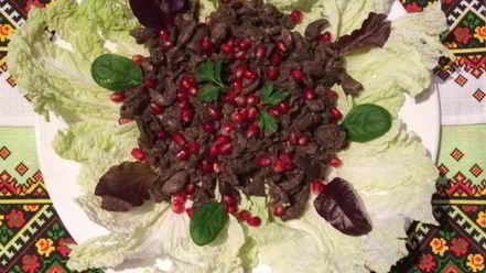 Рецепт кучмачей по-грузински из куриных потрохов