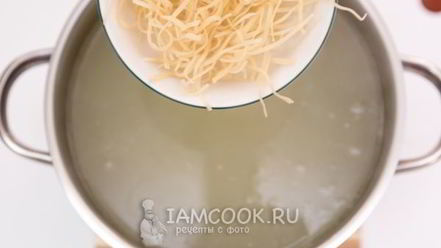 Рецепт лапши домашней с курицей