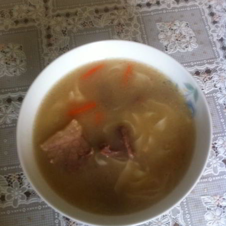 Рецепт Лапши из конины