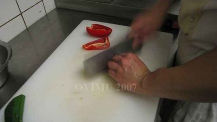 Рецепт лапши рисовой с овощами и креветками