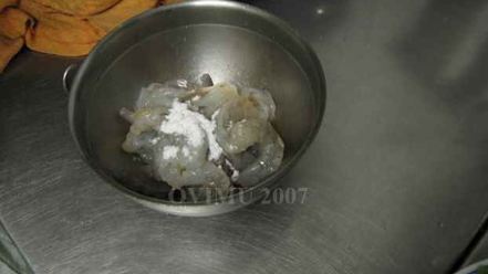 Рецепт лапши рисовой с овощами и креветками