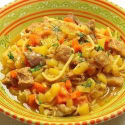 Рецепт Лапши с говядиной и овощами