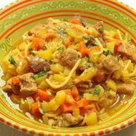 Рецепт Лапши с говядиной и овощами