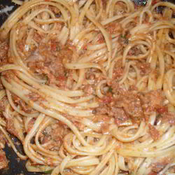 Рецепт Лапши с тунцом