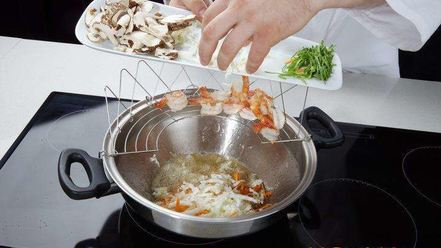 Рецепт лапши соба с креветками