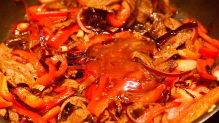 Рецепт лапши удон с говядиной