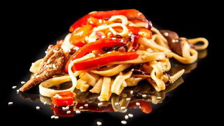 Рецепт лапши удон с говядиной