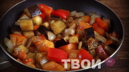 Рецепт лапши удон с овощами в кисло-сладком соусе